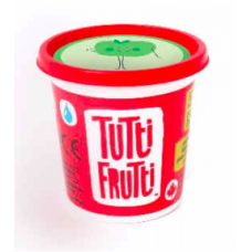 Tutti Frutti - Pâte à modeler - Pot 128g - Saveur de pomme verte
